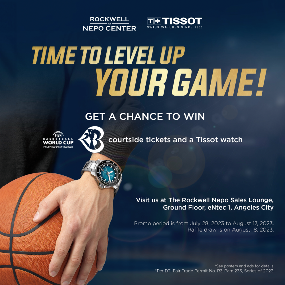 Tissot at Rockwell Nepo Raffle Mechanics Rockwell at Nepo Center