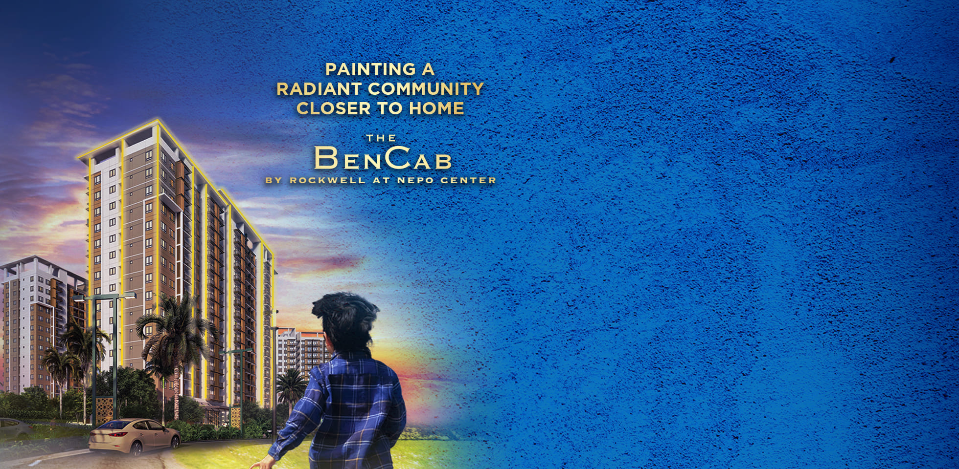 BenCab pantings are posted at Rockwell Nepo Center to bring the radiant community closer to home in a residential property